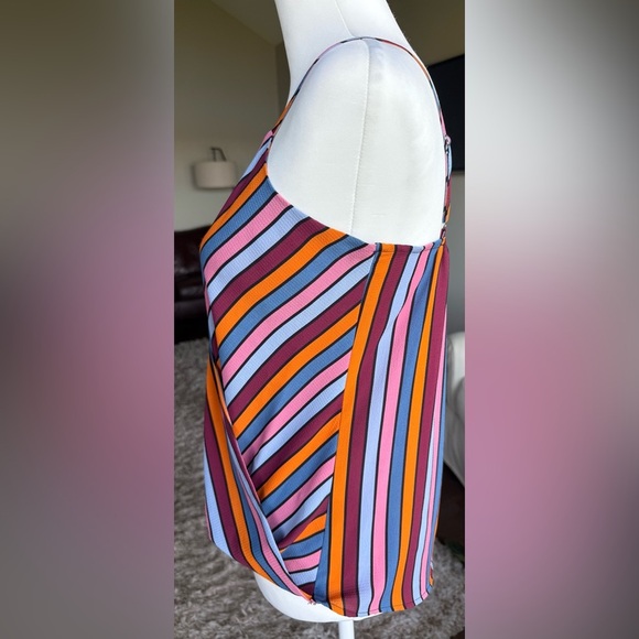 Allison Joy XS Multicolor Striped Camisole - Picture 2 of 7